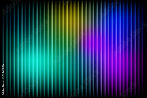 Neon Vertical Lines Abstract Background

