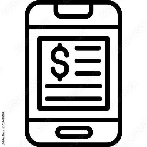 Принти на полотні Pawn Ticket Icon