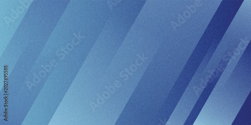 Tableau sur toile Abstract blue and purple geometric background with overlapping translucent diago