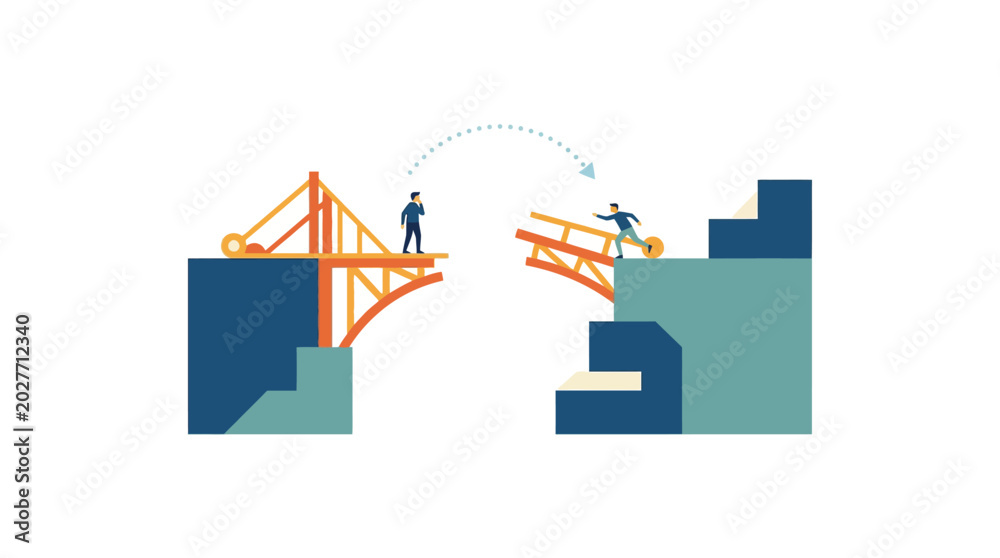 Fototapeta premium Business partnership and teamwork concept.