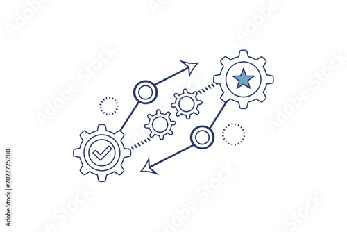 Workflow Automation Process Icons