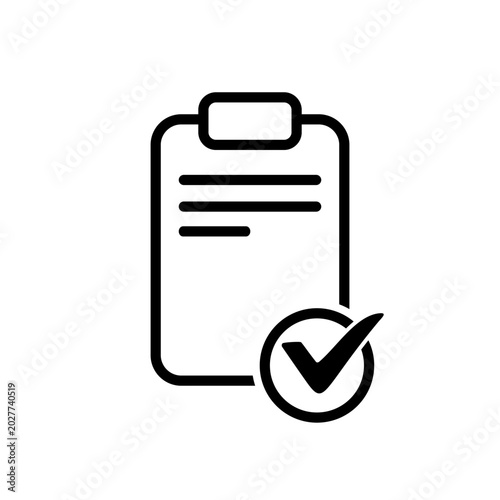simple checklist icon collection