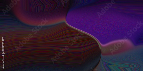 Abstract vibrant background with flowing purple and red lines, creating surreal wavy patterns and digital art composition.