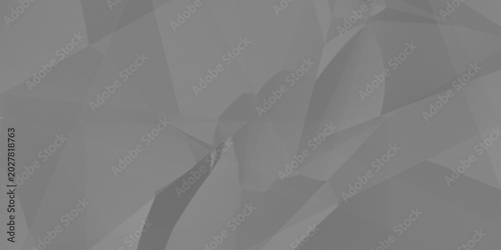 Obraz premium Abstract grey geometric background with soft triangular shapes and modern polygon design pattern