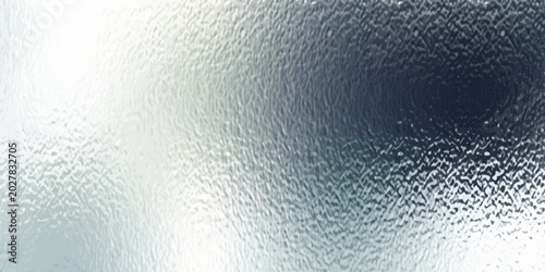 Tableau sur toile Grainy gradient background with soft noise texture, abstract blue and white stip