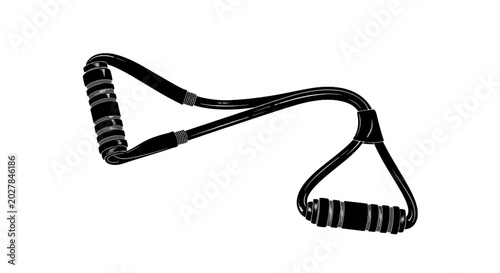 Resistance Band for Exercise Fitness.