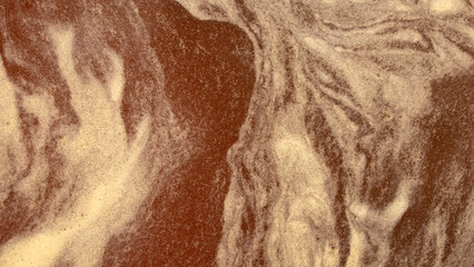 abstract coffee and milk foam swirl texture background