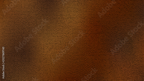 Abstract dark brown bronze gradient background vector illustration. Blurred soft fluid mesh with rough grunge canvas texture banner template design.