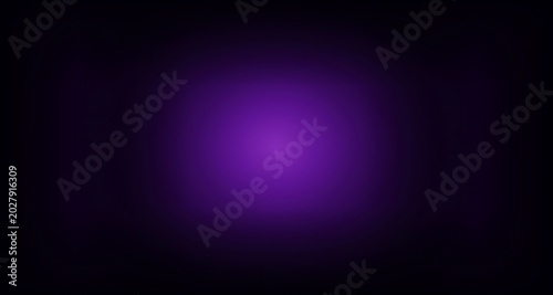 Vibrant purple gradient light effect on dark background for design