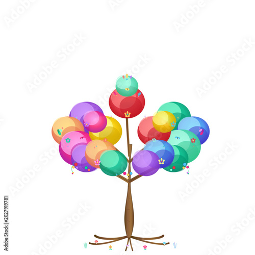 Bubble Blossom Fantasy Tree