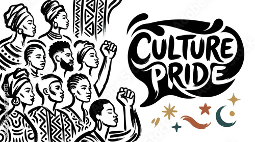 Tableau sur toile Diverse People Celebrating Cultural Heritage Together.