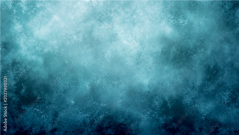 Fototapeta premium Ocean wave abstract background with textured water and light blue and deep blue color.