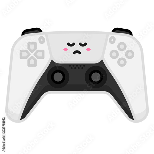 Cute Game Control Illustration