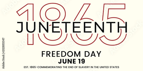 Foto Juneteenth freedom day commemoration 1865
