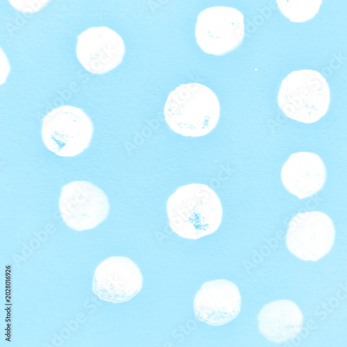 Foto Navy Textured Polka. Small Lines Texture. Azure