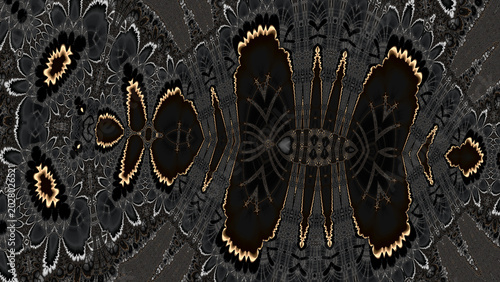 Foto Burning Ship Fractal Detail