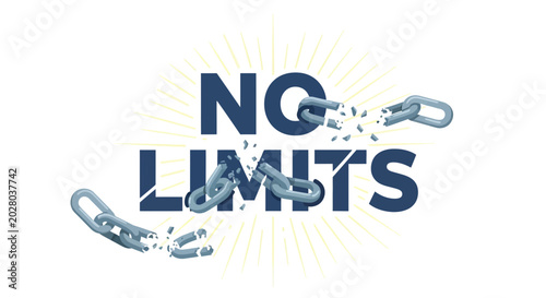 Photos Breaking Chains No Limits Concept