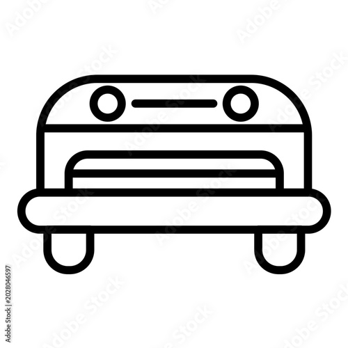 Bild auf Leinwand Scoring Machine Icon
