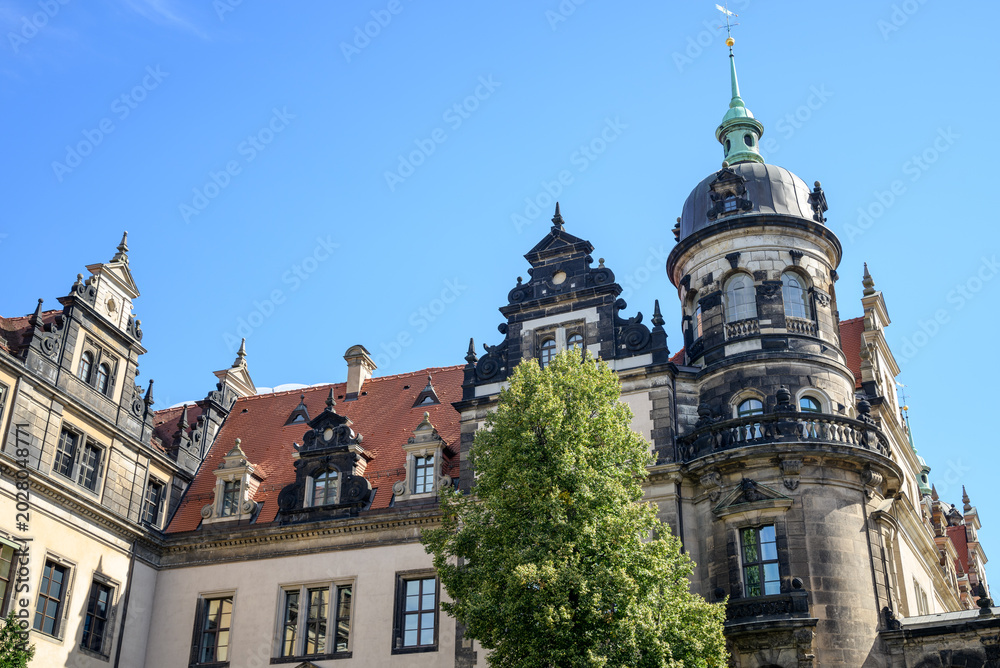 Fototapeta premium Architecture of Old town Dresden in Saxony, Germany