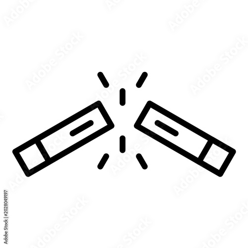 Canvas Print Blasting Cap Icon