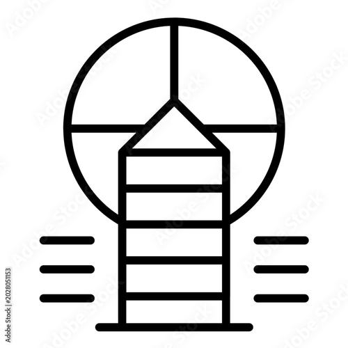 Tableau sur toile Starboard Icon