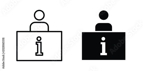 Information desk icon