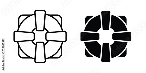 Life buoy icon