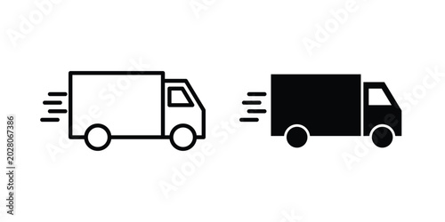Package delivery icon