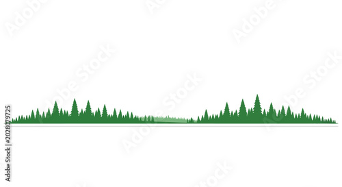 Green sound wave graphic illustration.