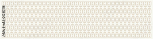 White cream semi circles seamless pattern background for banners, wallpapers, fabric, home décor.