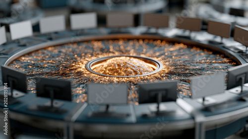 Futuristic Control Room: A ...