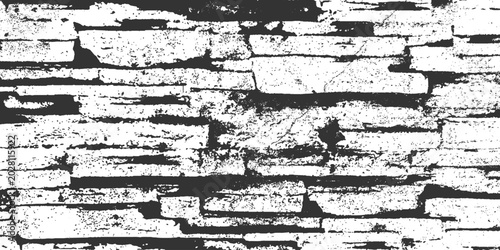 Foto Grain texture background distressed splotch black and white grunge overlay vector illustration