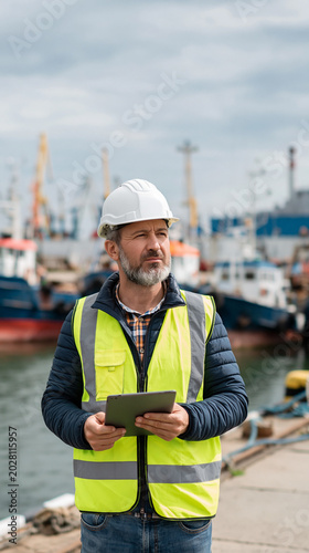 Harbor Master Inspecting: A...