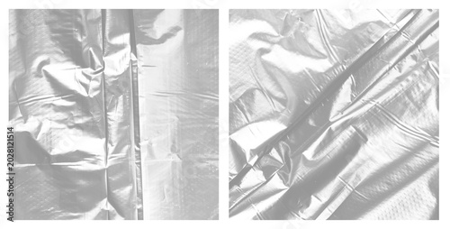Canvas-taulu Clear plastic vinyl wrap set - transparent