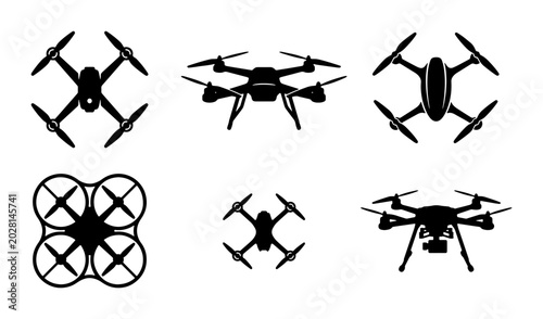 Fotografia Drone Silhouettes Collection