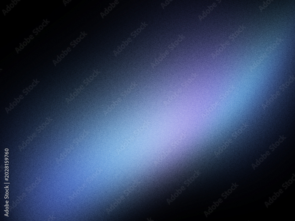 Obraz premium Abstrakter blauer Grain Gradient Hintergrund auf Schwarz