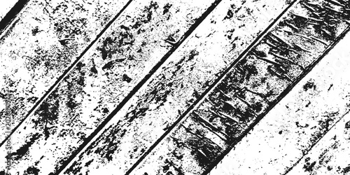 Fotografie Grain texture background distressed splotch vector wooden planks pattern