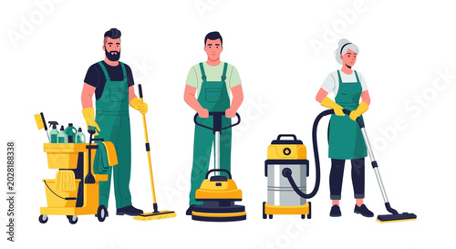 Photos Cleaning services, janitorial equipment, cleaning tools, professional cleaners,