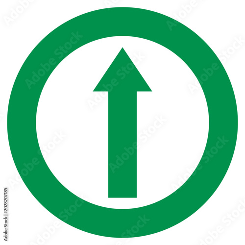 green up arrow icon