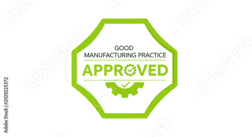 Konstfotografi GMP Approved Stamp - Good Manufacturing Practice Certified Badge