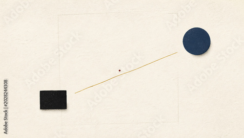 Modern Minimalist Abstract Geometric Art