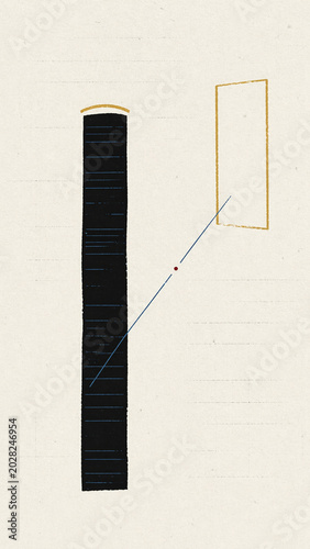 Modern Minimalist Abstract Geometric Art
