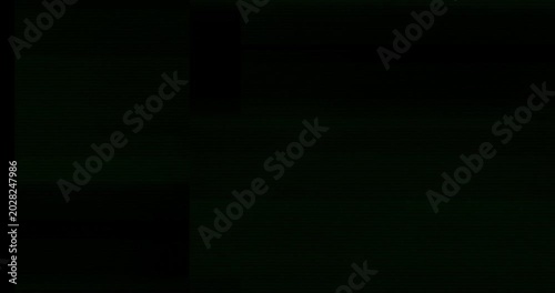 Old CRT Monitor Effect with Scanlines and Heavy Static