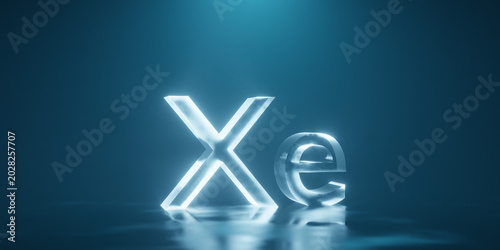 Tableau sur toile Xenon