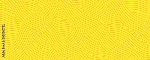 Ramen pattern, vibrant background illustration of asian noodles, ramen, spaghetti, orange background pattern