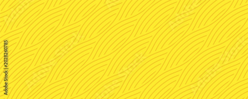Ramen pattern, vibrant background illustration of asian noodles, ramen, spaghetti, orange background pattern