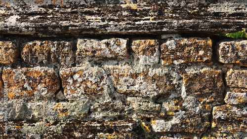 Fotografia Weathered Stone Wall Texture Background
