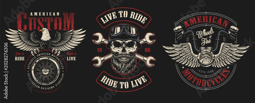 Foto Skull bike art