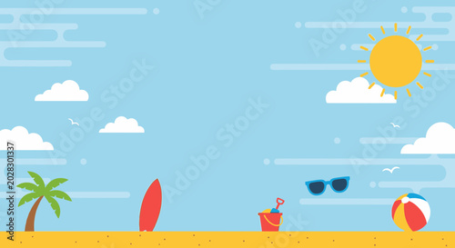 Konstfotografi Beach Sunglasses Summer Vacation Accessory.