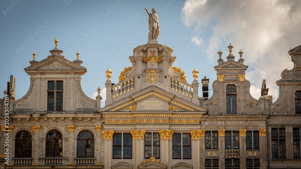 Obraz premium The Grand Place in Brussel